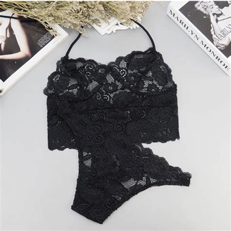 2pc Plus Size Sexy Women Lingerie Lady Underwear Lace Night Sleeveless Black Babydoll Underwear