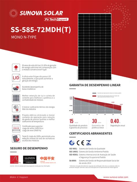 Datasheet Sunova 585 Pdf
