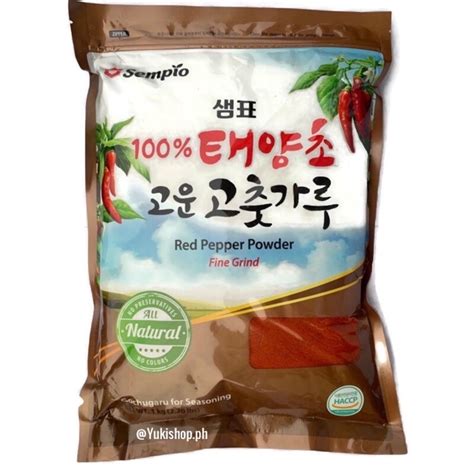 Sempio Gochugaru Red Pepper Flakes Kg Kimchi Powder Lazada Ph