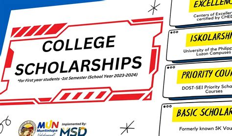 Apply Now College Scholarships For Incoming First Year Students For