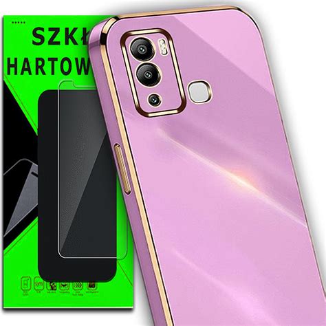 Etui OXYGEN GLOW do Infinix HOT 12i szkło 9H OXYGEN Sklep EMPIK