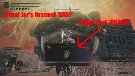 How To Get Great Jars Arsenal Easy Elden Ring Youtube