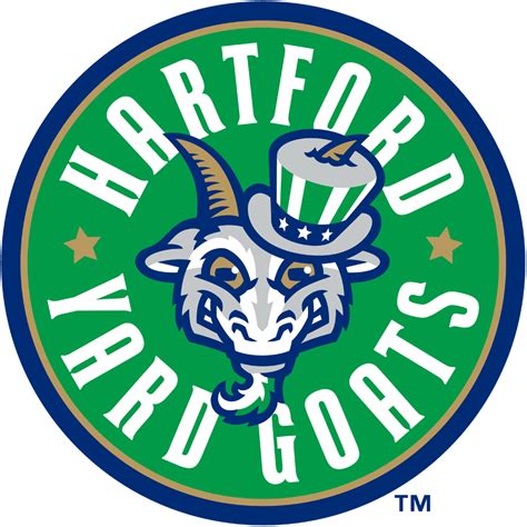 Hartford Yard Goats Logo Alternate Logo Eastern League El Chris