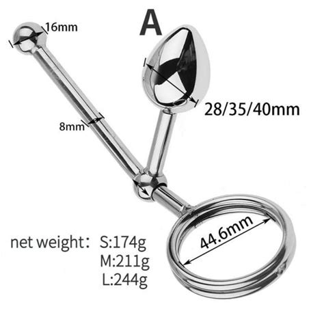 Stainless Steel Anal Hook SQ34277 CHASTITYGO