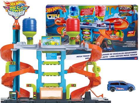 HOT WHEELS CITY ZAKRĘCONA MEGAMYJNIA HDP05 ERLI pl