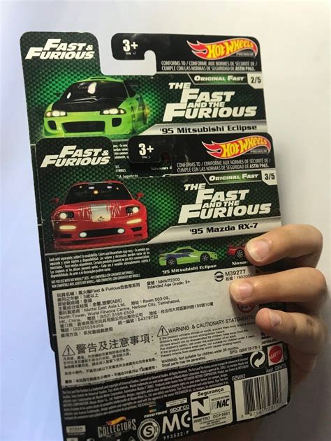 Hot Wheels Fast And Furious Set Mitsubishi Eclipse Mazda Rx Hobbies Toys Toys Games