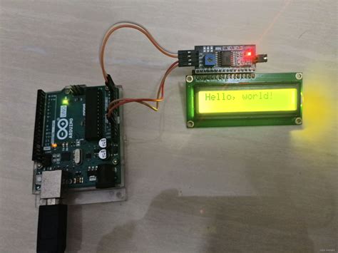 Arduino I C Liquidcrystal I C Lcd