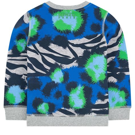 Толстовка Kenzo для мальчиков. Купить брендовую серую толстовку Кензо в ...