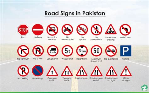 Road Safety Measures Traffic Signs In Pakistan Zameen Blog