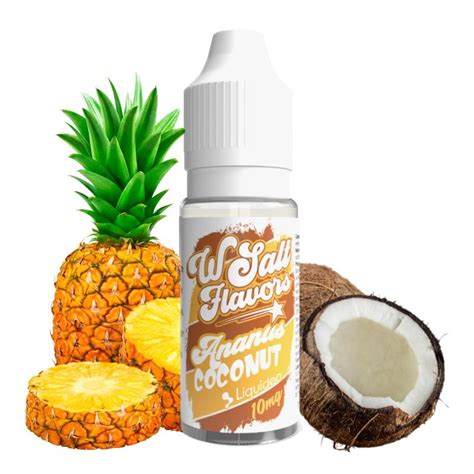 E Liquide Ananas Coconut Wpuff Liquideo 10 Ml