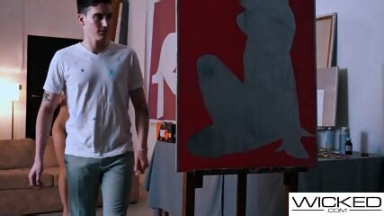 Wicked Model Gets Her Pussy Pounded Hard By Her Painter Tiffany Tatum