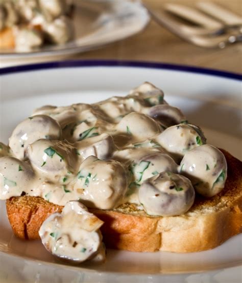 Oven Baked Creamy Mushrooms - The Best Recipes