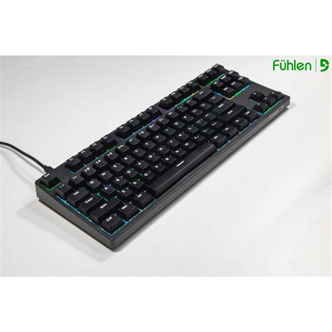 Bàn Phím Cơ Gaming Fuhlen CK87S Red Switch Hot Swap Led RGB Chỉnh App Bh Hãng 24 Tháng