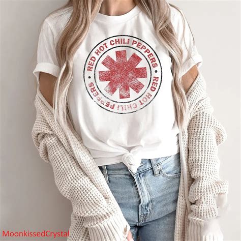 Camiseta Banda Red Hot Chili Peppers Vintage Para Hombre Mujer Vendido Por Susana SKU 178203