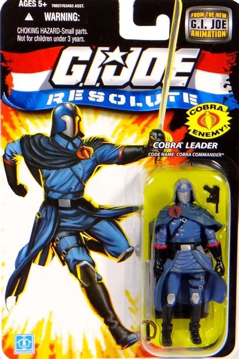 Gi Joe 25th Anniversary Cobra Commander Resolute