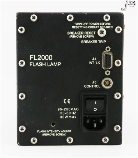 32515 APPLIED MATERIALS VERITY FLASH LAMP, FL2000, P/N: 1004950 ...