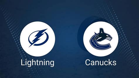 How To Pick The Lightning Vs Canucks Game With Odds Spread Betting