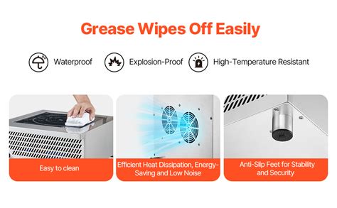 Vevor Portable Commercial Induction Cooktop W Countertop Burner Hot