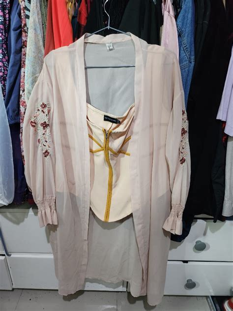 NUDE Cover Up KIMONO On Carousell