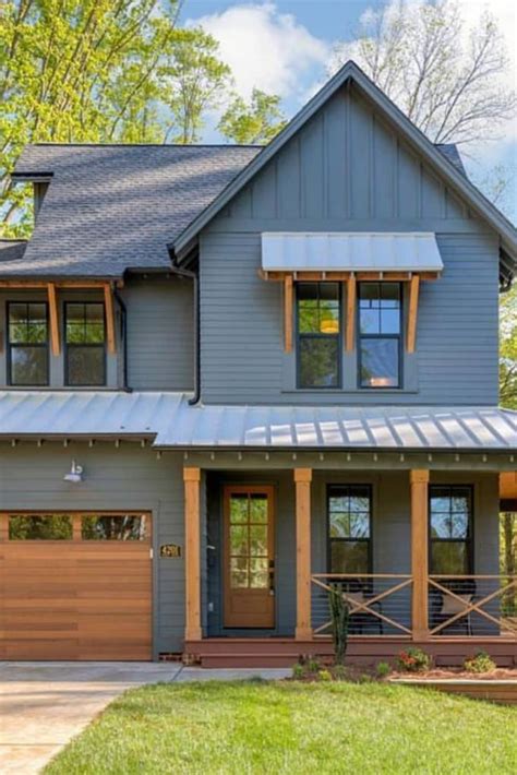 Black Farmhouse Design Is Perfect If You Are Planning To Have A Modern