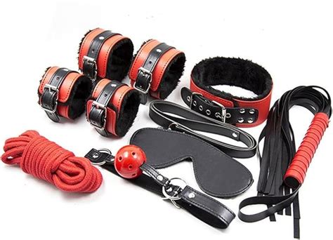 Amazon Newly BDSM Kit Sex Bondage Restraints Bondage Sets Super Easy Install Rope