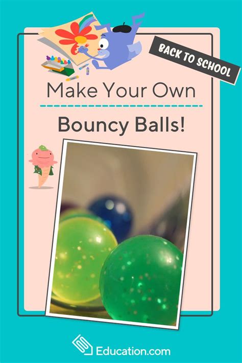 How To Make A Bouncy Ball Activity Science Games