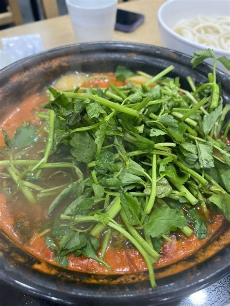 오금역 맛집 등촌샤브칼국수 미나리 무한리필 내돈내산 후기 네이버 블로그