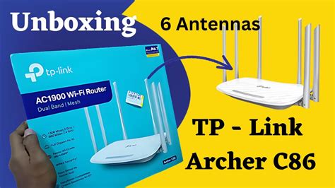 TP Link Archer C86 Full Gigabit Dual Band wifi Router || Full Unboxing ...