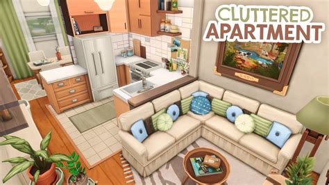 Cozy Cluttered Apartment The Sims 4 Speed Build Apartment