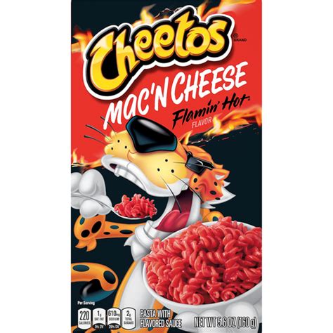 Cheetos Mac N Cheese Flamin Hot Flavor Shop Super Food Plaza