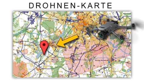 Drohnenkarte Von Deutschland GEO Zonen EU Drohnenverordnung