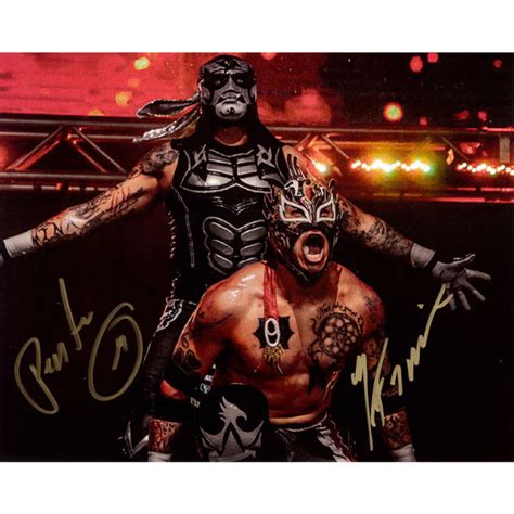 Lucha Brothers Promo Dual Autographed — Highspots Uk