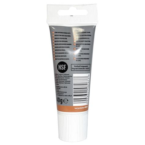 Универсальная смазка для кофемашин Saeco, Delonghi, Krups, Jura, Bosch ...