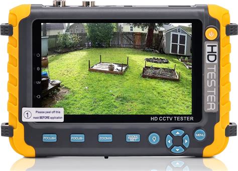 Probador De Monitor Cctv En De Pulgadas Probador De Monitor De Video Anal Gico Coaxial