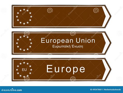 europe sign stock illustration illustration  europe