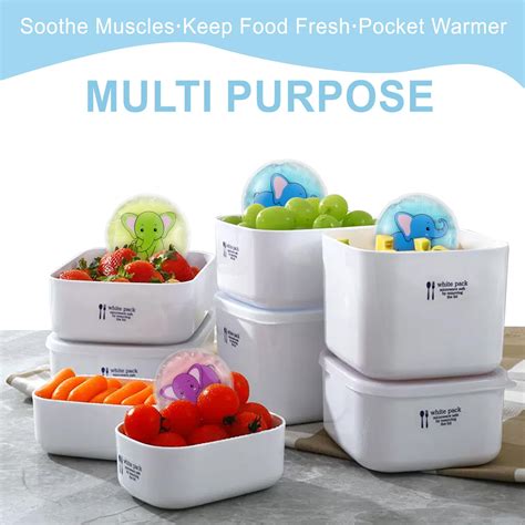 Snapklik Packs Ice Packs Small Ice Packs For Injuries Reusable Hot Cold Gel Packs For