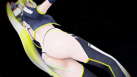 Hatsune Miku Undressing Dancing Icy Song Hentai Vocaloid Mmd D Blonde Hair