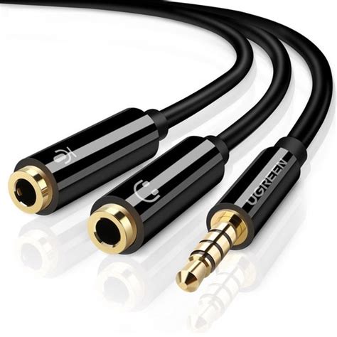 Ugreen Hoofdtelefoon Splitter Kabel Mm Audio Jack Splitter