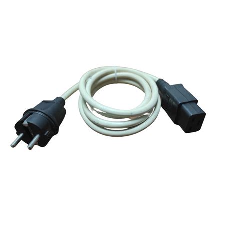 IEC C13 - Schuko Cable 1.5m Λευκό | Skroutz.gr
