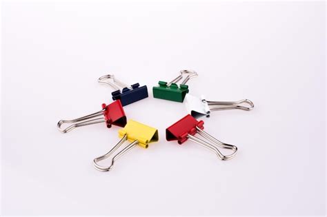 Premium Photo Colorful Paper Clips