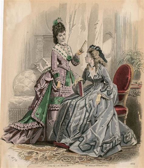 Le Moniteur De La Mode 1872 Fashion Plates Fashion Illustration