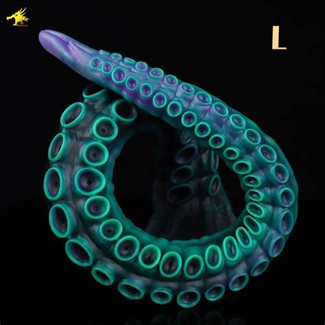 Nothosaur ALLA Tentacle Dildo Document Jouets en silicone Poulpe réaliste Faux pénis Nette