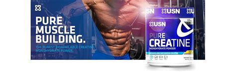 Amazon.com: USN Supplements Pure Creatine Monohydrate Powder, 300 Grams ...