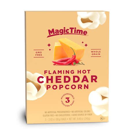 Magic Time Flaming Hot Popcorn X G American Popcorn Kellys Wholesale Distribution