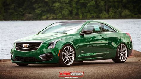 Cadillac Ats V Coupe Rendered Gtspirit