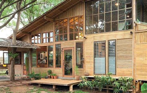 √ Desain Rumah Bambu Sederhana Minimalis Modern