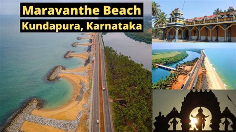 maravanthe beach  kundapura karnataka maraswamy temple
