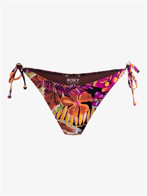 Printed Beach Classics Cheeky Bikini Bottoms For Women Roxy