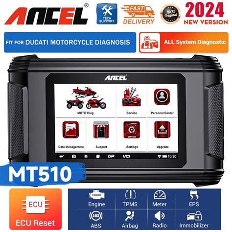 ANCEL MT510 Motorcycle Diagnostic Scan Tool Fits For DUCATI All System