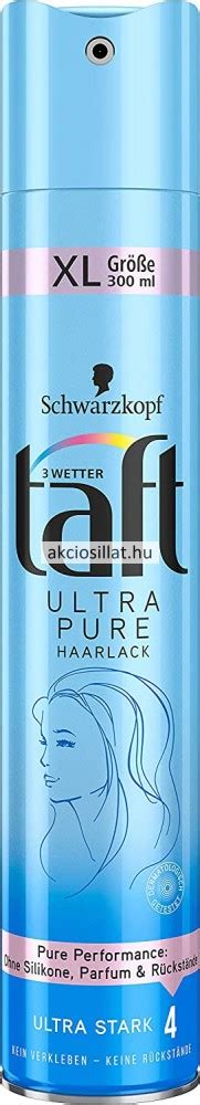 Taft Ultra Pure Ultra Stark 4-es XL hajlakk 300ml - Olcsó parfüm és pa